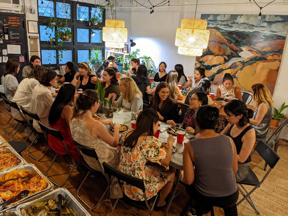 Reeling from an incredible night of hosting <a href="/elpha/">Elpha</a>'s founder dinner with <a href="/_xxteam/">XX</a>. The most amazing energy and conversations come out of a roomful of women founders ... stay tuned for our next event! 👯