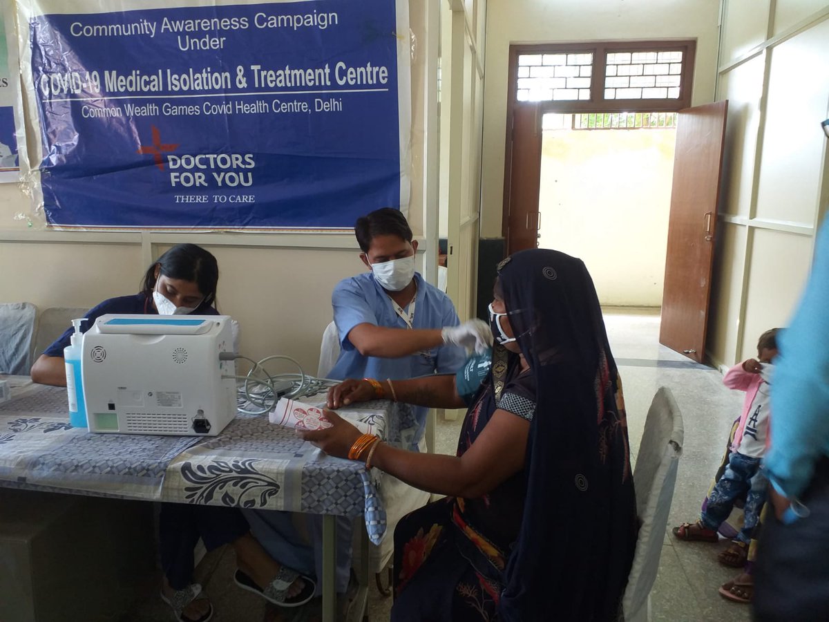DlcwD's tweet photo. #SwasthyaVahini an initiative of @dmnewdelhi & @DlcwD.
Team are working daily to reach out the needy people for health check up and medical aid with the help of @DFYIndia.This successful camp was organised at Sakhi OSC Samalkha for the SHG women.
@NULM_MoHUA @rashmisinghIAS https://t.co/8qd3AMOr4c
