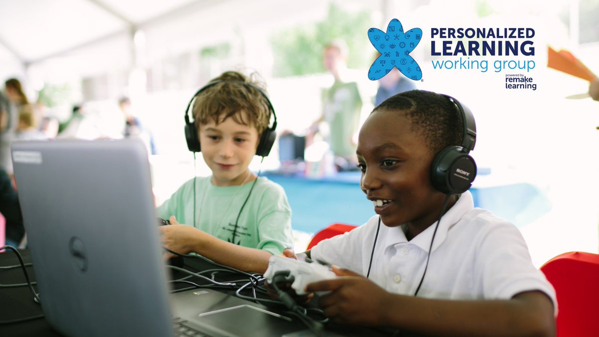 remakelearning's tweet image. Q6: What resources and success stories in personalized learning do you have to share? #PLChat #PersonalizedLearningMonth #RemakeLearning
