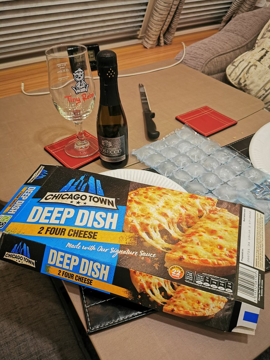 Italian night in our van. ❤️❤️❤️