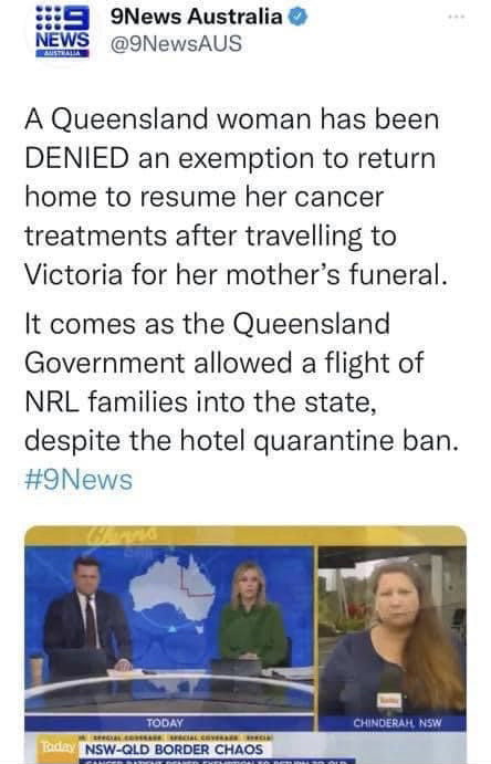 This is disgusting from the QLD government