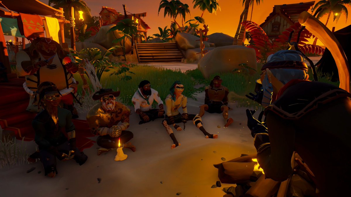 Gavanator108's tweet photo. Campfire Stories
Theme: Summer Scenes
#SoTShot @SeaOfThieves #BeMorePirate https://t.co/ygbwXE40Jw