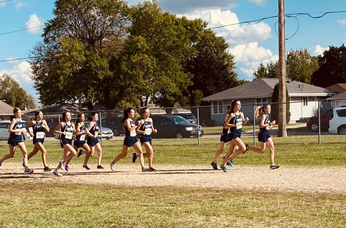 CoachMcGrew's tweet photo. It’s cross-country season! First meet of the year was a hot one.  #centurypanthers #girlsxc https://t.co/IUPsZRUg9Y