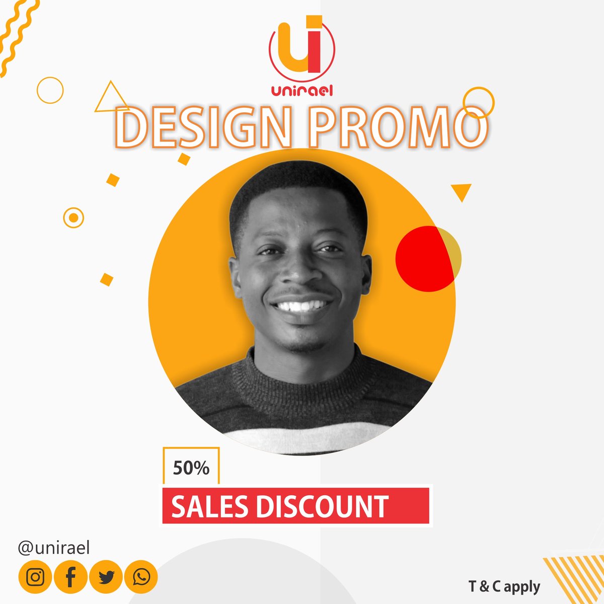 Yes, this is our promo banner.

Get a set of designs for:
1. 2,000 (3pieces)  @ N666.66
2. 3, 000 (5pieces) @N666.66

Promo is just for a week.

T&C apply

DM Unirael Ng on WhatsApp.
+2348142198446
@olaofeabayomi
@instablog9ja
@insideOAU
@africaupdates
@Motion_Graphic
@unirael