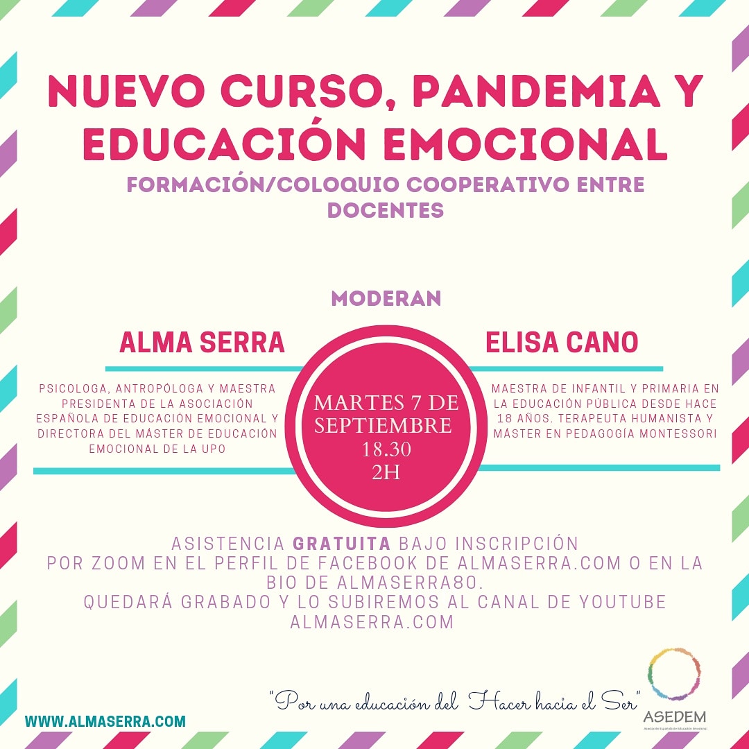 Para apoyar en el inicio de curso.
Inscripciones en us06web.zoom.us/meeting/regist…