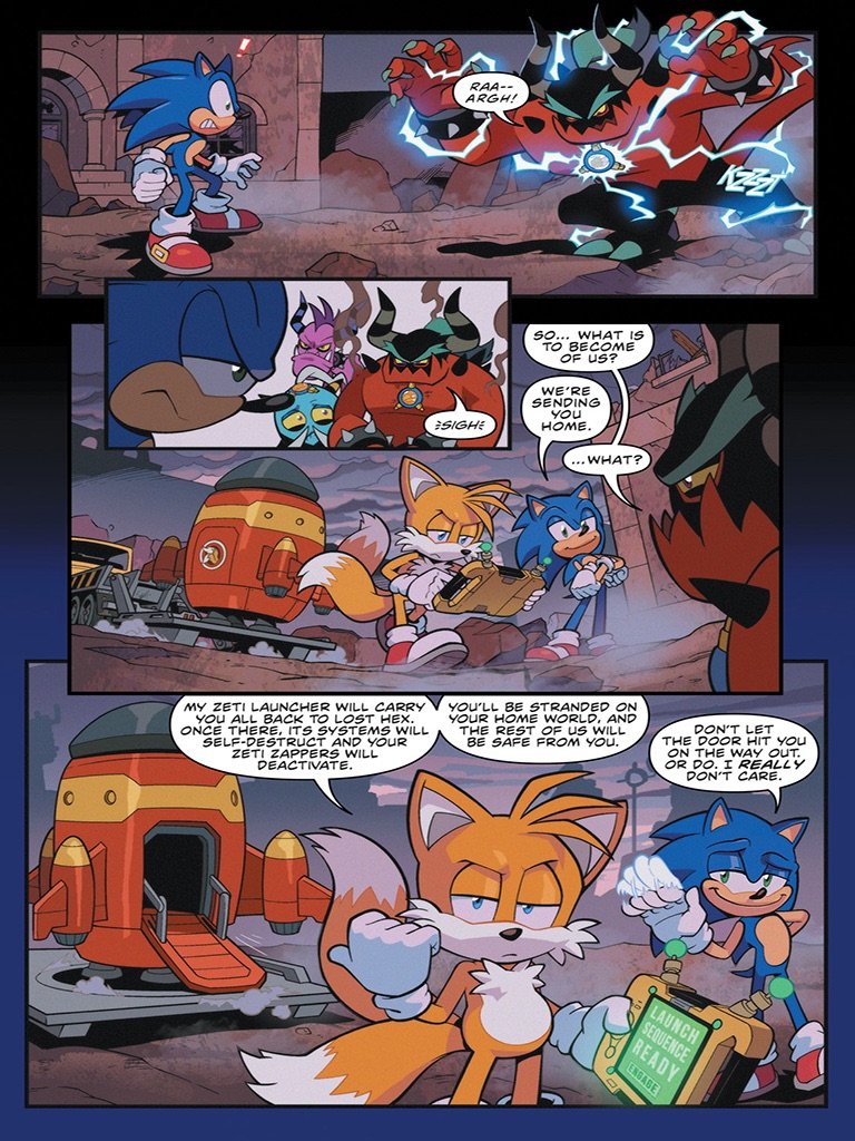 Take a look at the preview pages for #IDWSonic Issue 44.   #SonicNews 