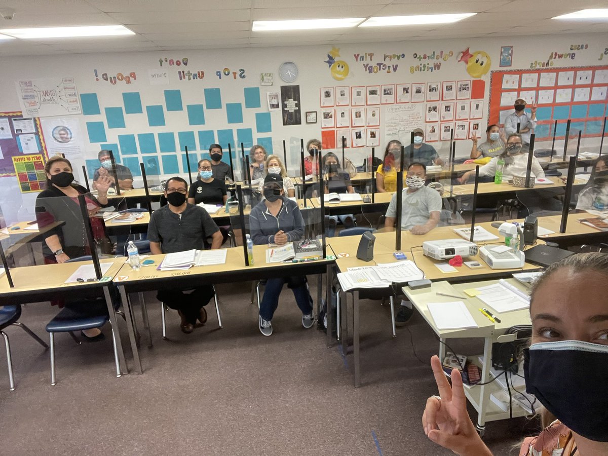Julie_L_Bello's tweet photo. Did someone say Community Building Circles? 

YES! This week’s Community Building Circles began with Mrs. Camacho’s @FUSD_FAS Adv. ESL Ss. We learned a ton about each other, built important relationships &amp; set personal short and long term goals. 

Stay tuned…

#NightOwls 🦉 https://t.co/VaJUO3Q20K