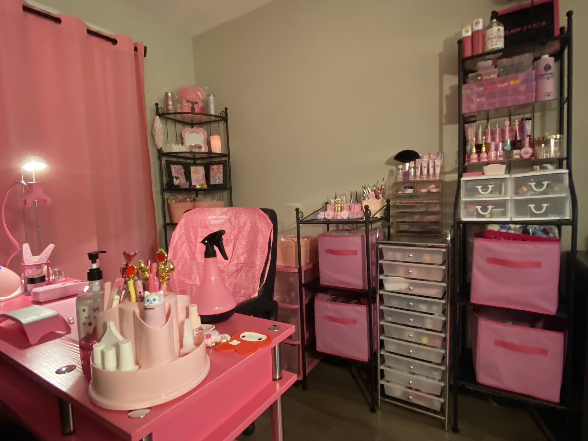 Lady V Nails on X: New YouTube video up now on my channel links in my bio  subscribe 💕 🎀💕pink nail room tour 🎀💕 welcome to my pink happy space  t.coDGWQLdmWyN 