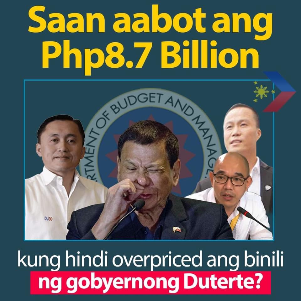 momblogger's tweet image. Nakakasuka🤮our taxpayers’ money should have gone to more testing and contact  tracing. If you recall , the Duterte admin resisted #masstestingPH in the early months  of ECQ 

And to think Duterte kept saying “wala ng pera”

(Source of images facebook.com/58812164464362…)