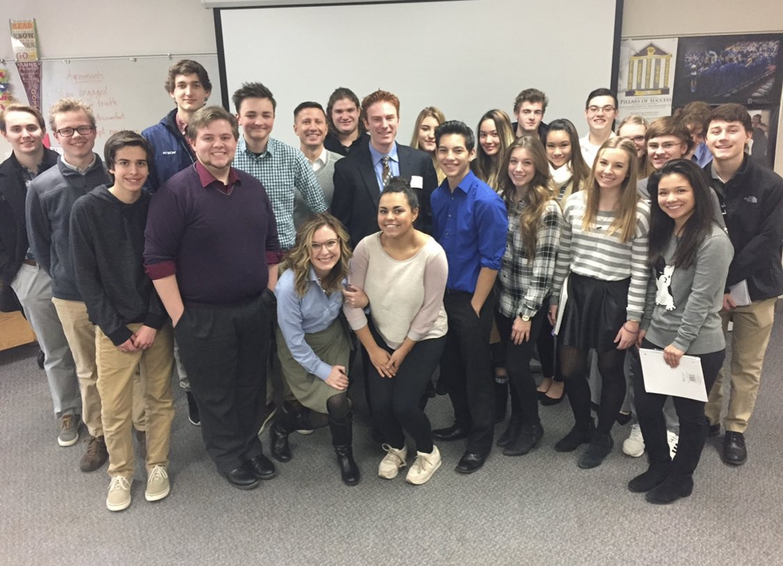 WayzataCompass's tweet photo. This was our first Compass class in 2016. They are all doing amazing things…and, we can’t call any of us “kids” anymore. We are so excited to see our 2021 students and their gifts next week! #wayzatacompass #wearehereforyou https://t.co/SeU05hLkOL