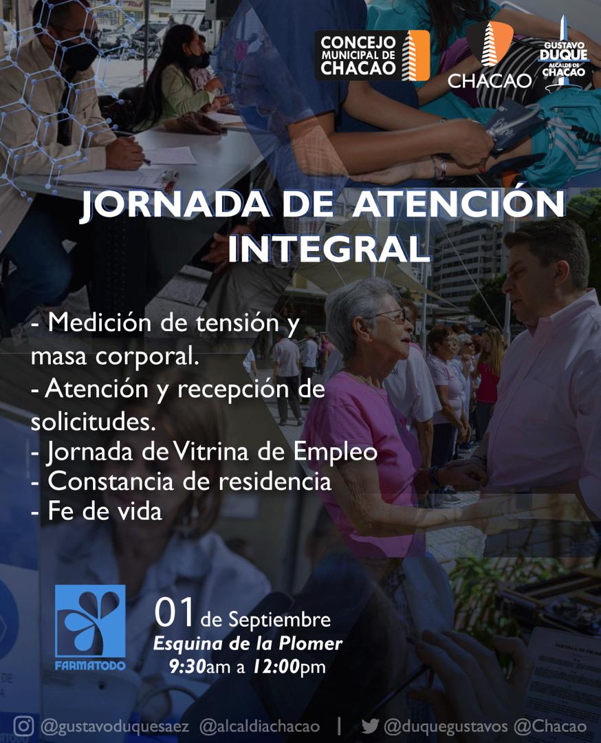 duquegustavoS's tweet photo. ¡Vecinos! Jornada de Atención Integral en la Esquina de la Plomer, mañana #1Sep desde las 9:30 am hasta el mediodía. Podrán tramitar constancias de residencias, fe de vida, recepción de solicitudes; entre otros aspectos más.

¡No te la pierdas✍️! https://t.co/LTmYNoSn2h
