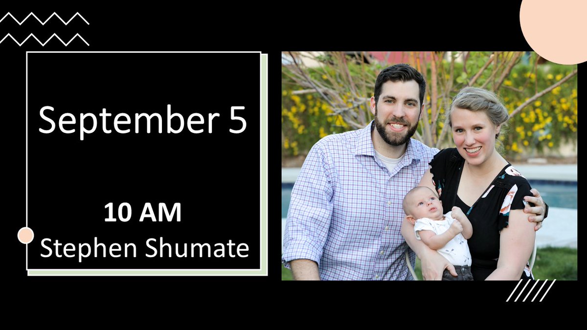 Very thankful for our new Pastor of Music and Student Ministries, <a href="/SteveShumateAZ/">Stephen Shumate</a>! He will continue with a 3rd installment of his sermon series in James <a href="/crossroadaz/">Crossroad Baptist</a> this Sunday.