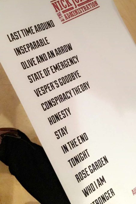 NickJJournal's tweet photo. #NJATA5thAnniversary
That night at the Fine Line, Nick had an out-of-this-world setlist, and he and the Administration gave a performance to match!
#NJATA  #NickJonas https://t.co/BMH0THsyou