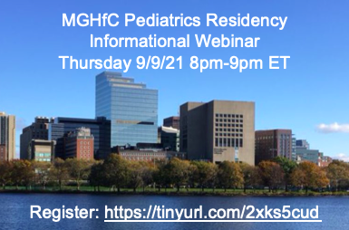 ScottVernaglia's tweet photo. If tonight's #FPRWebinar got you excited about #PedsMatch22 and you're thinking of #shippingofftoBoston, join the MGHfC residency team next week to learn more about our awesome program
https://t.co/kuyWnRNavd https://t.co/457g5kHkBG