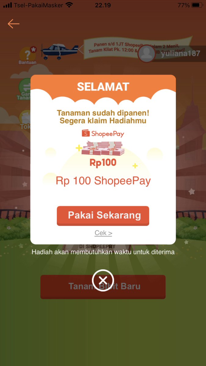 juliaa77's tweet photo. Semoga bisa nambah 4 angka 0 di belakang. Aamiin 🙏🏼
#TanamShopeePay30M 
#Shopee99
#ShopeeID
@ShopeeID https://t.co/p2FoACsHKp