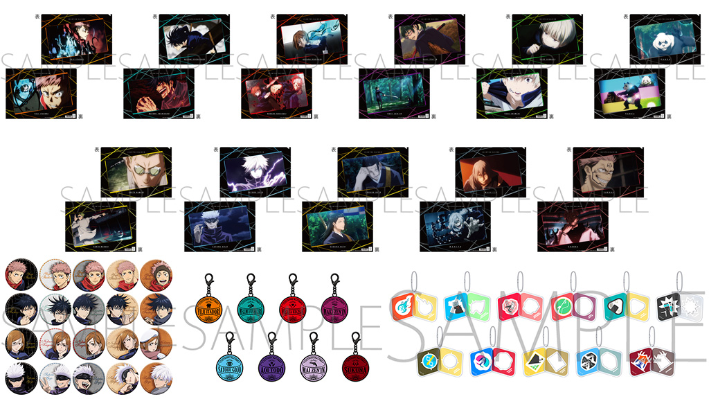 movic_jp's tweet photo. 【呪術廻戦】ぱしゃこれ　第2弾、カラコレ、Tシャツ、フローティングキャンドル、クリアファイル、キャラバッジコレクション等の新商品が続々登場！ https://t.co/6TGC7GQ41z #呪術廻戦 https://t.co/D0OBZWyNSV