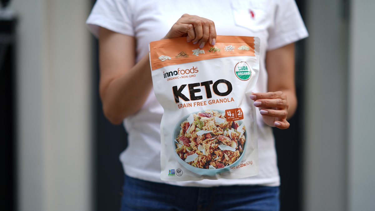 JaeVisualsAI's tweet image. Pretty sure I could live on this if I had to.
#KetoGranola #InnoFoods