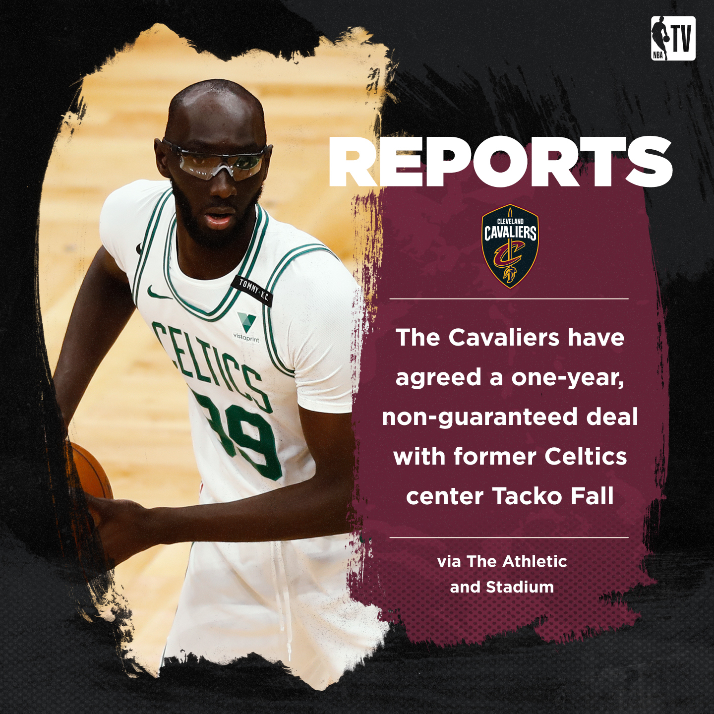 Cavaliers signing Tacko Fall to 1-year, non-guaranteed contract