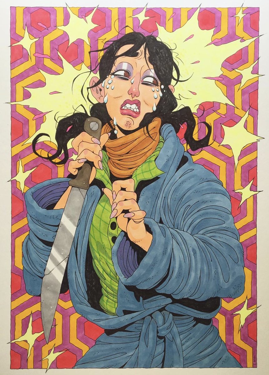 Got to draw Shelley Duvall, at long last.