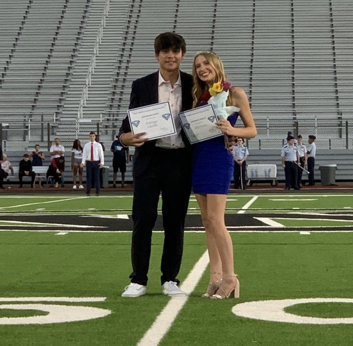 WehsSapphs's tweet photo. ✨Congratulations✨ to Sergeant Ellie Beth Eason for winning Sophmore Homecoming Princess!!💎💙 https://t.co/Q0sOmEFXrK