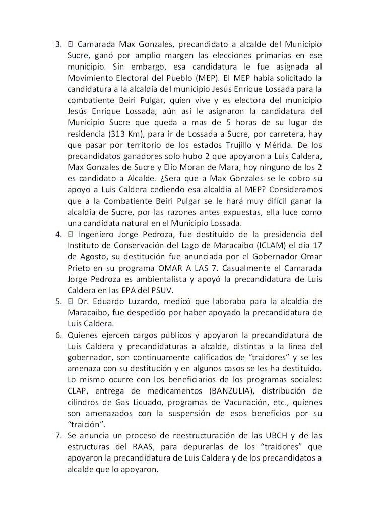raficsouki's tweet photo. @dcabellor @ConElMazoDando @NicolasMaduro @jorgerpsuv @delcyrodriguezv #AmnistiaInternaPSUVZulia https://t.co/7whpLq4Xlb