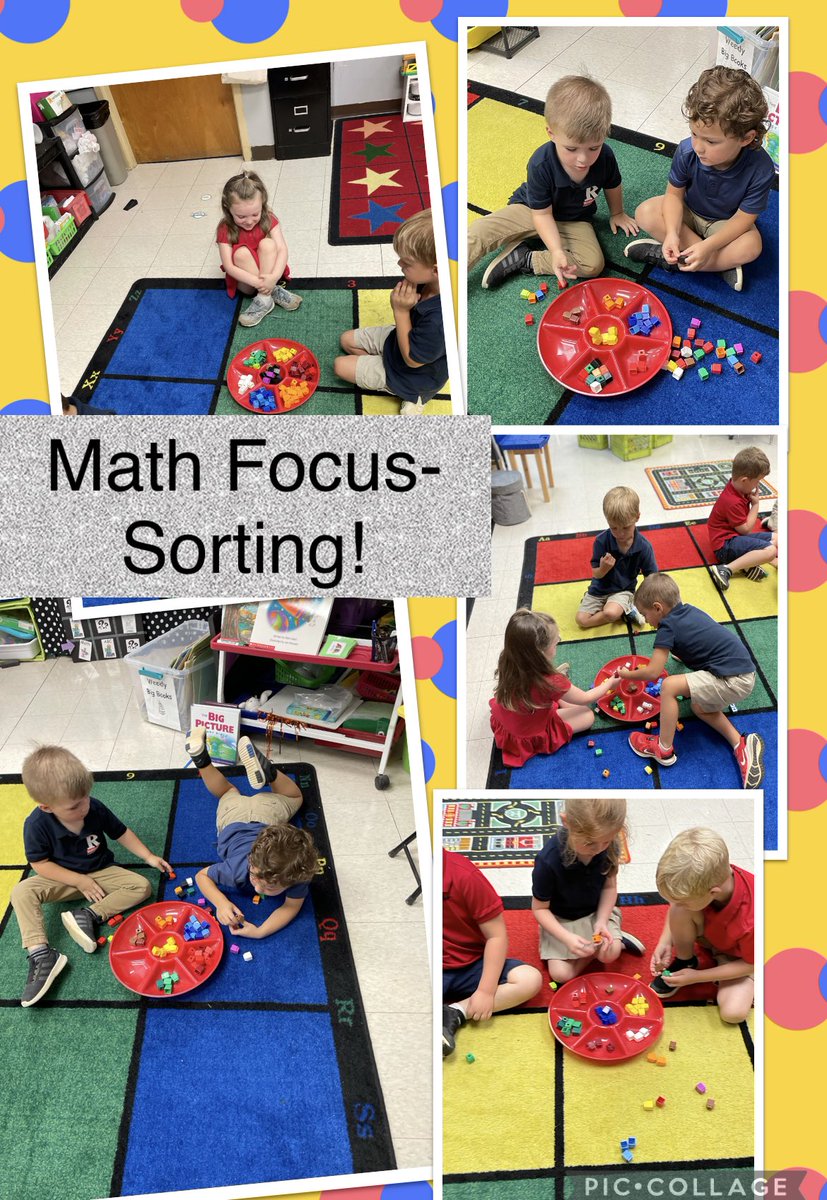 cararussell18's tweet photo. This week Jr. Kinders have had fun SORTING! We have sorted hair color, shirt color, classroom objects and more! ⁦@RossvilleAcad⁩ #rcalearns https://t.co/SJe5EjUowE