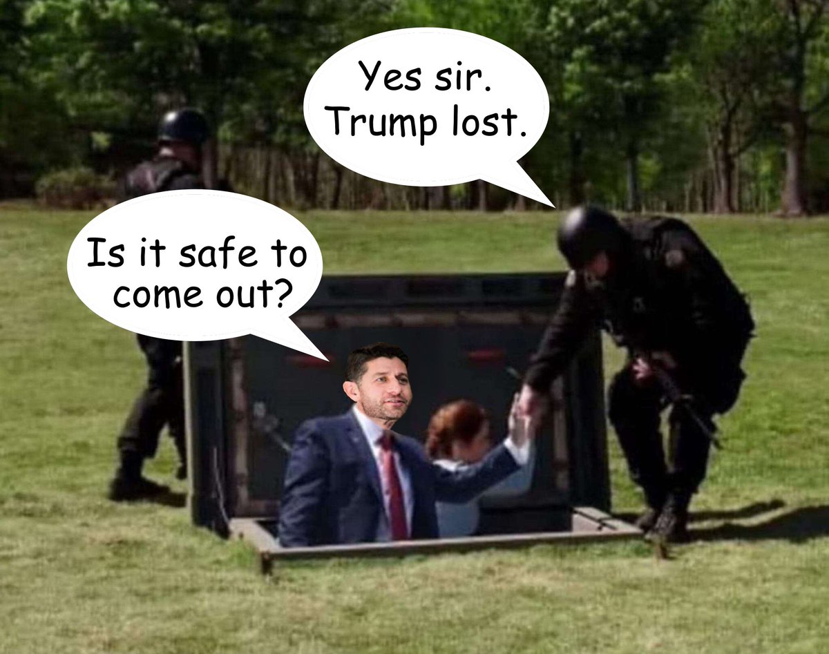 CitizenKayeUSA's tweet photo. Aug. 31, 2021, Paul Ryan heard the news.

"Trump lost the election. Joe Biden won the election."

#WI01 #WIright https://t.co/zXY4Khxcey