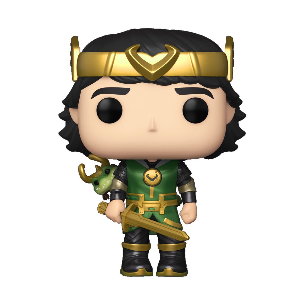 OriginalFunko's tweet image. RT and follow @OriginalFunko for the chance to WIN a Funko exclusive Metallic Kid Loki Pop! #Funko #FunkoPop @LokiOfficial