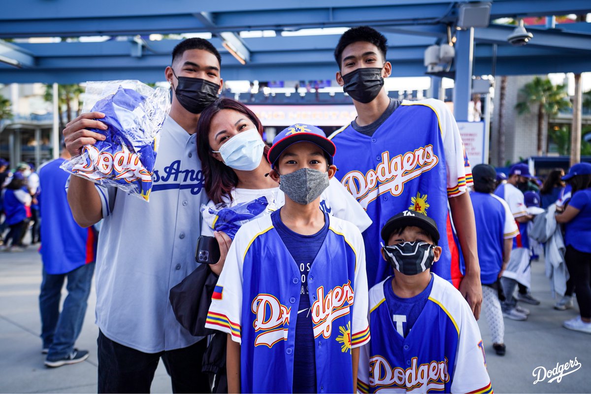 X 上的Los Angeles Dodgers：「It's Filipino Heritage Night at Dodger Stadium!   / X