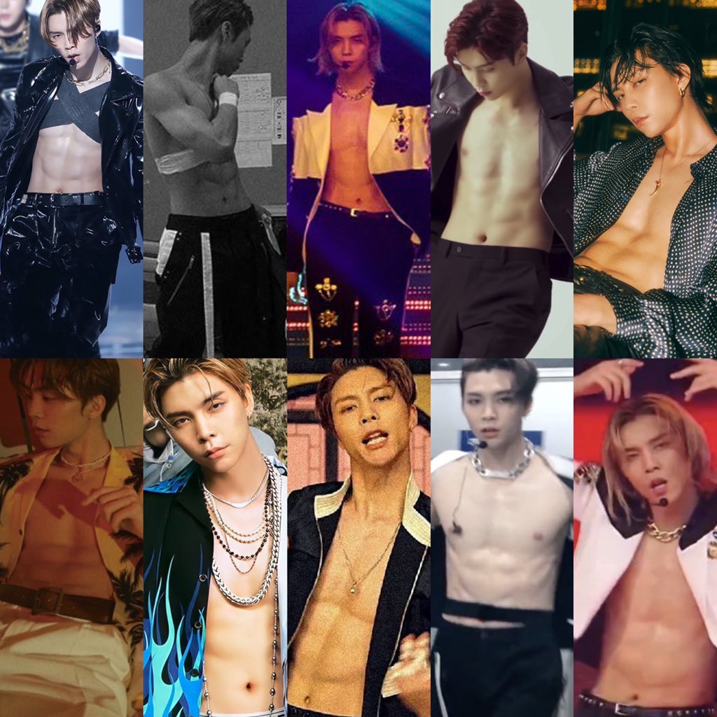 เปิดแพคมาตลอดแต่ยังไม่ค่อยจะชิน ㅠㅠㅠㅠ แต่เคยฟังตอนสัมภาษณ์ช่วงคิทอิทจำรายการไม่ได้คือจอห์นนี่เค้าแฮปปี้ที่จะเปิดแพคให้เราเหนเหมือนว่าการที่เค้าออกกำลังกายมาอย่างดีก้อพร้อมที่จะเปิดให้ได้เหนกันพร้อมตายกันถ้วนหน้าㅠㅠㅠㅠㅠㅠ