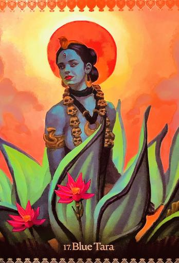 KALIMAOW's tweet photo. #BlueTara (#Kali):
•She is the 2nd of the Mahavidya wisdom goddesses
•Bestows gifts of clarity/peace/power to overcome negative conditions
•Represents the element of spaciousness; creating space in one's life opens one up to grace- One can only receive what one makes room for https://t.co/FZ7nmzfB5v