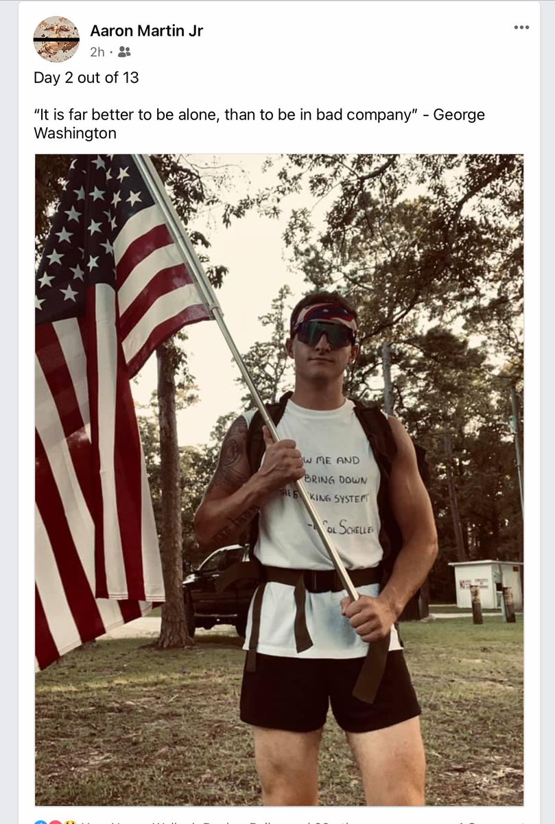 dosherfamily's tweet photo. My Marine son is standing with #LtColScheller and the #13Fallen Please pray 🙏#13daychallengeFor13Fallen #StandForSomething https://t.co/ccG6ihQcq0