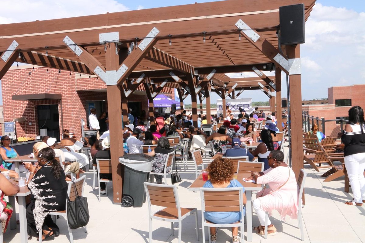 WUBUFM's tweet photo. 2021 Annual Rooftop Mixer was a success. Thanks for having us @FourWindsField staff and listeners! https://t.co/4VgJTBsmlq