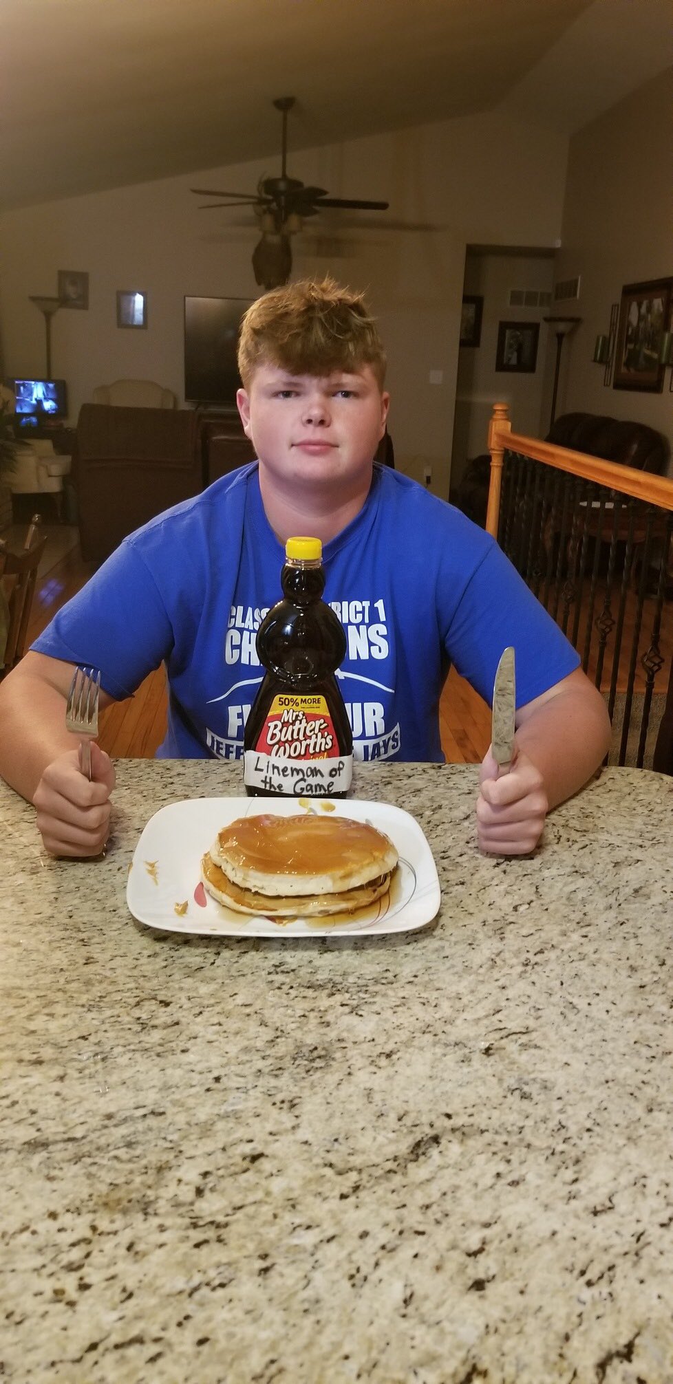 Jefferson R7 Football on Twitter "Congrats to Brady Sadler for being