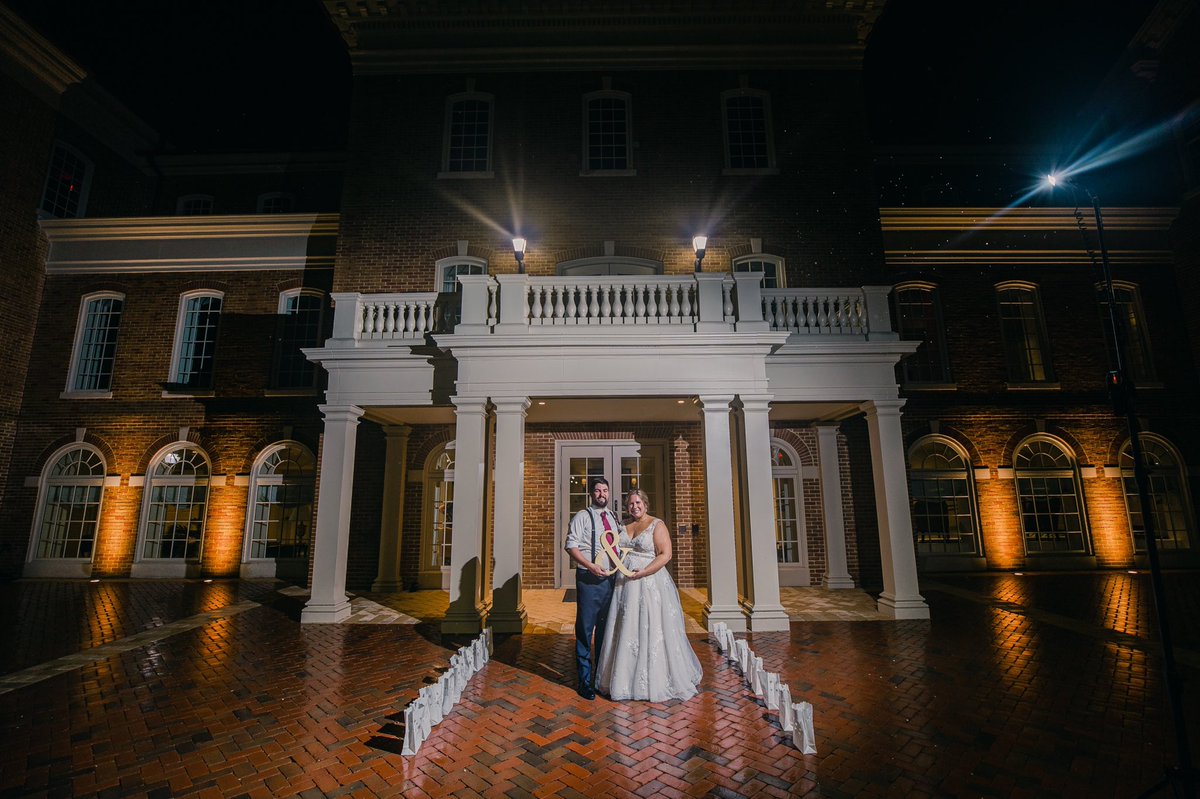 annamarieDC's tweet photo. It was a true honor and dream to get married to my love @PatrickCostanz1 at the new @WMAlumni House this month! #TribeBride https://t.co/ojeIY4cjSU