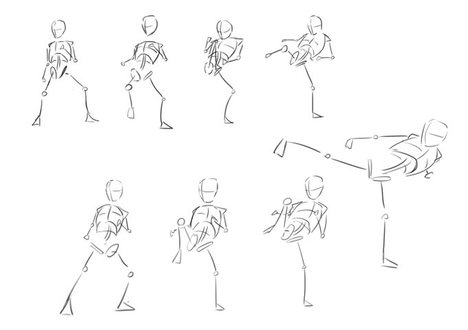 #イラスト夏合宿 
2週目 前半
この後よく昇竜拳ぶち込まれるよね 