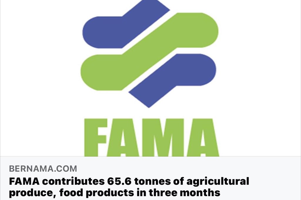 Fama Malaysia On Twitter 31 August 2021 Fama Contributes 65 6 Tonnes Of Agricultural Produce Food Products In Three Months Bernama Pasir Mas Aug 31 The Federal Agricultural Marketing Authority Fama