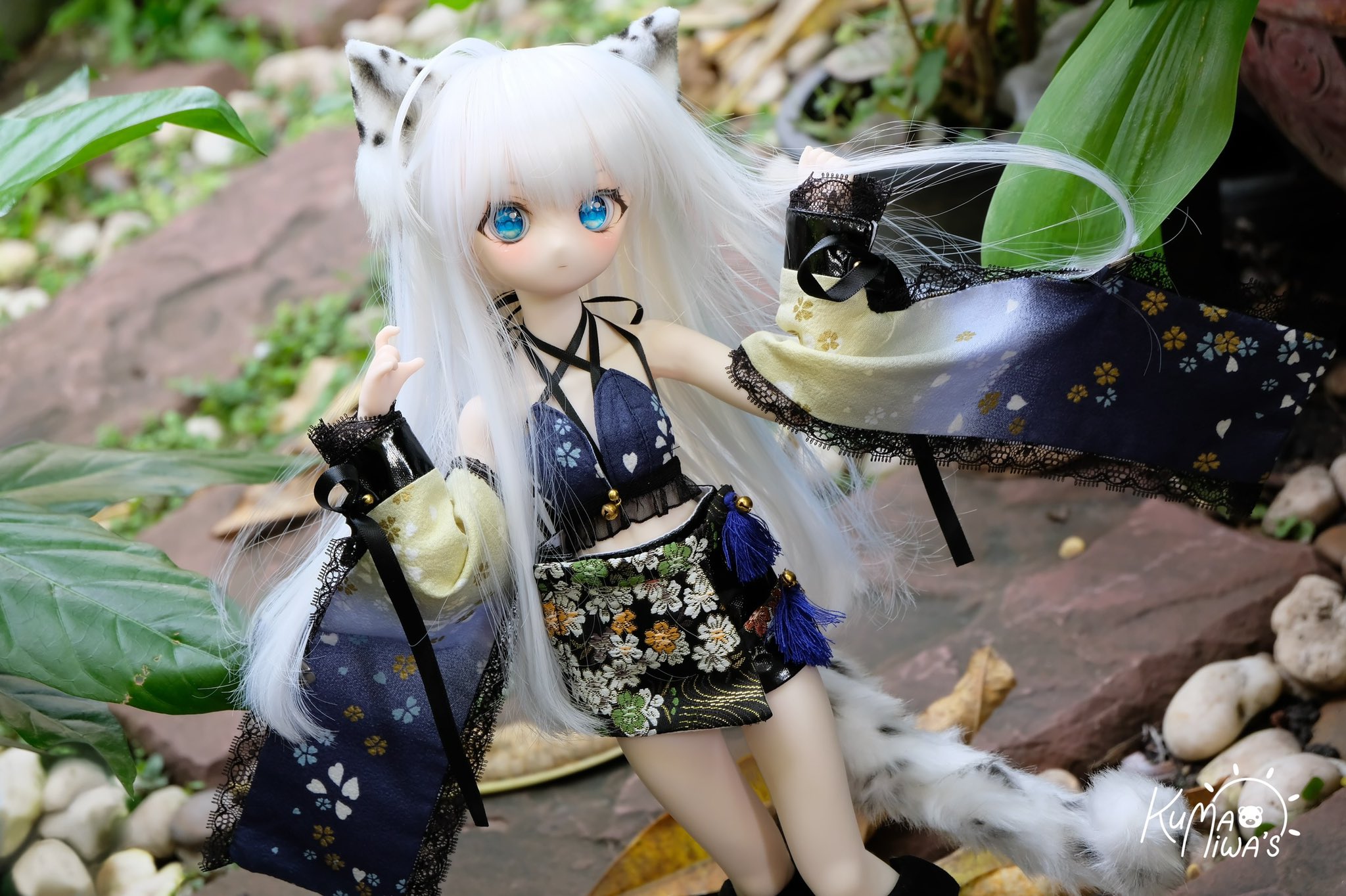 花偶堂 様 曼荼羅 白 MDDサイズ ドール服 ドルフィードリーム DD 