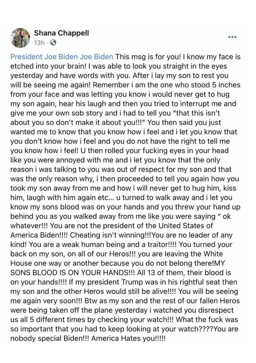 Statement by Donald J. Trump, 45th President of the United States of America