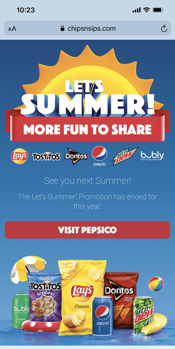 KLand17's tweet photo. Summers not over ⁦@pepsi⁩ Not until After #LaborDay !!!!! https://t.co/rvxmlyUFlx
