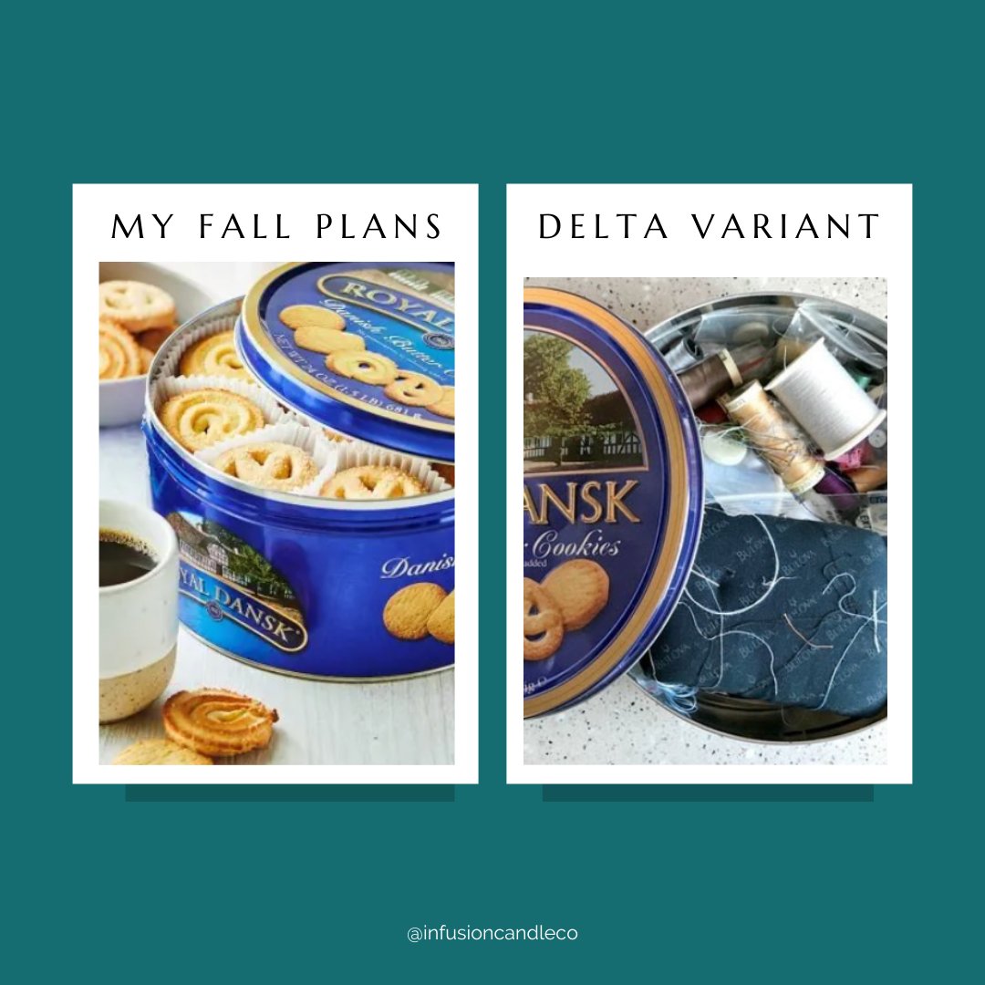 infusioncandle's tweet image. Expectation vs reality
#myfallplans