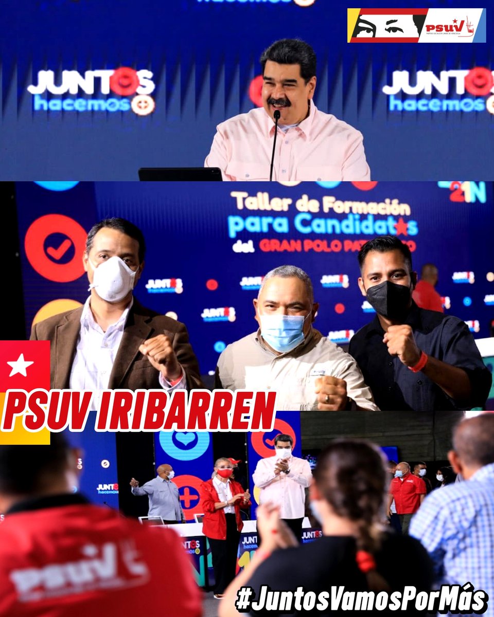 #31Agos | Excelente jornada de trabajo, en el Taller de formación de los Candidatos y Candidatas del GPP a las Megaelecciones #21N 2021

Y los candidatos de la patria del estado Lara dijeron  Presente, Na'Guara ¡Venceremos! 

#HayQueVacunarse 
<a href="/NicolasMaduro/">Nicolás Maduro</a> 
<a href="/PartidoPSUV/">PSUV</a>