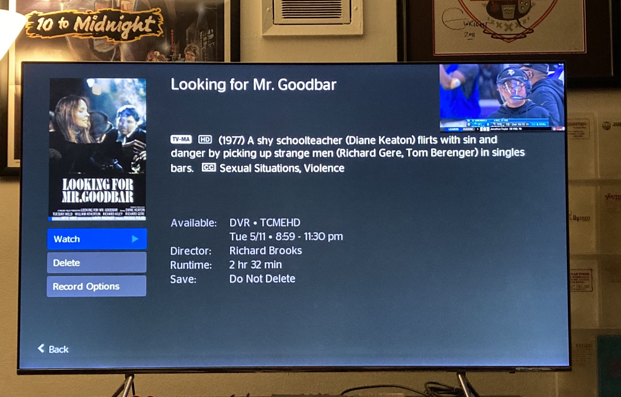 Happy Birthday to Richard Gere!
And now is the time to watch LOOKING FOR MR. GOODBAR. 