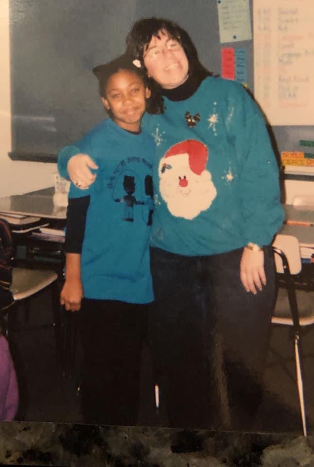 My WHY is Ms. Cochrane, my fourth grade teacher. After a tough third grade year, she was my hope that things wouldn’t always be hard. I hope I can be a Ms. Cochrane for my students. She was the person I needed as a child. Thank you, Ms. Cochrane. ❤️