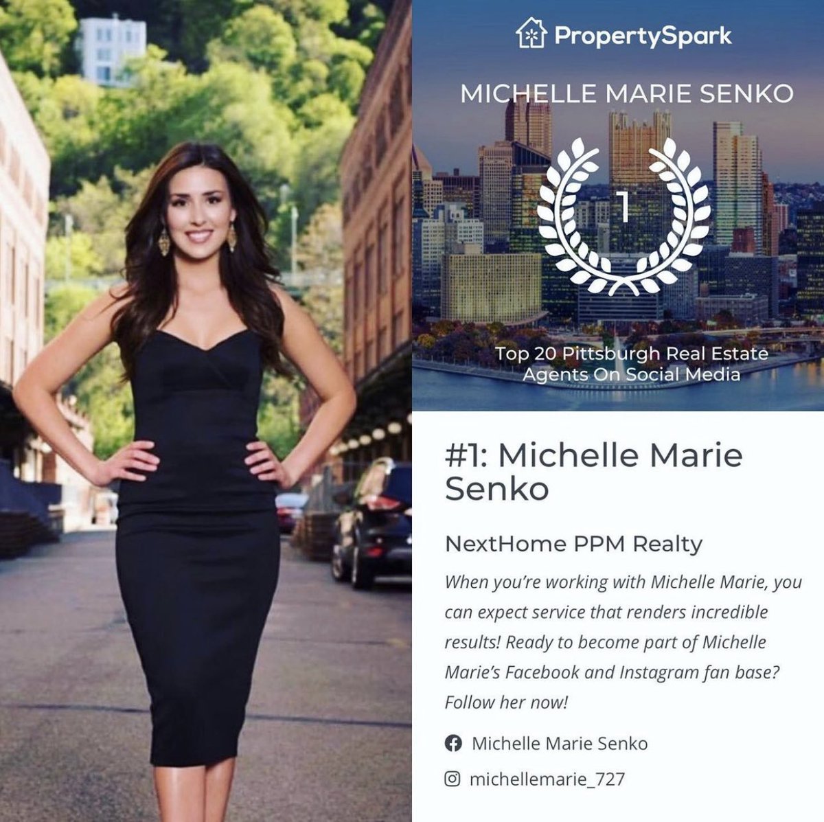 MichelleSenko's tweet photo. ✨I’m so thankful for the continued honor among my fellow #Pittsburgh agents at #𝟏 ☝🏼🌟
#michellesenko #realtor #propertyspark #parealtor #realestateagent #socialmediamarketing #socialmedia #localpgh #pghlocal #pittsburghpa #westernpa #pgh #realtorlife #realtors #realtorstyle https://t.co/z6czoJXxqM