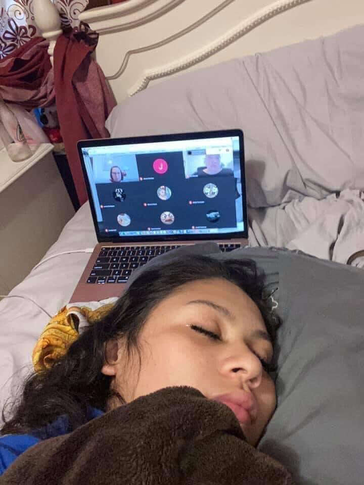 สภาพกุตอนเรียนออนไลน์ในทุกวัน