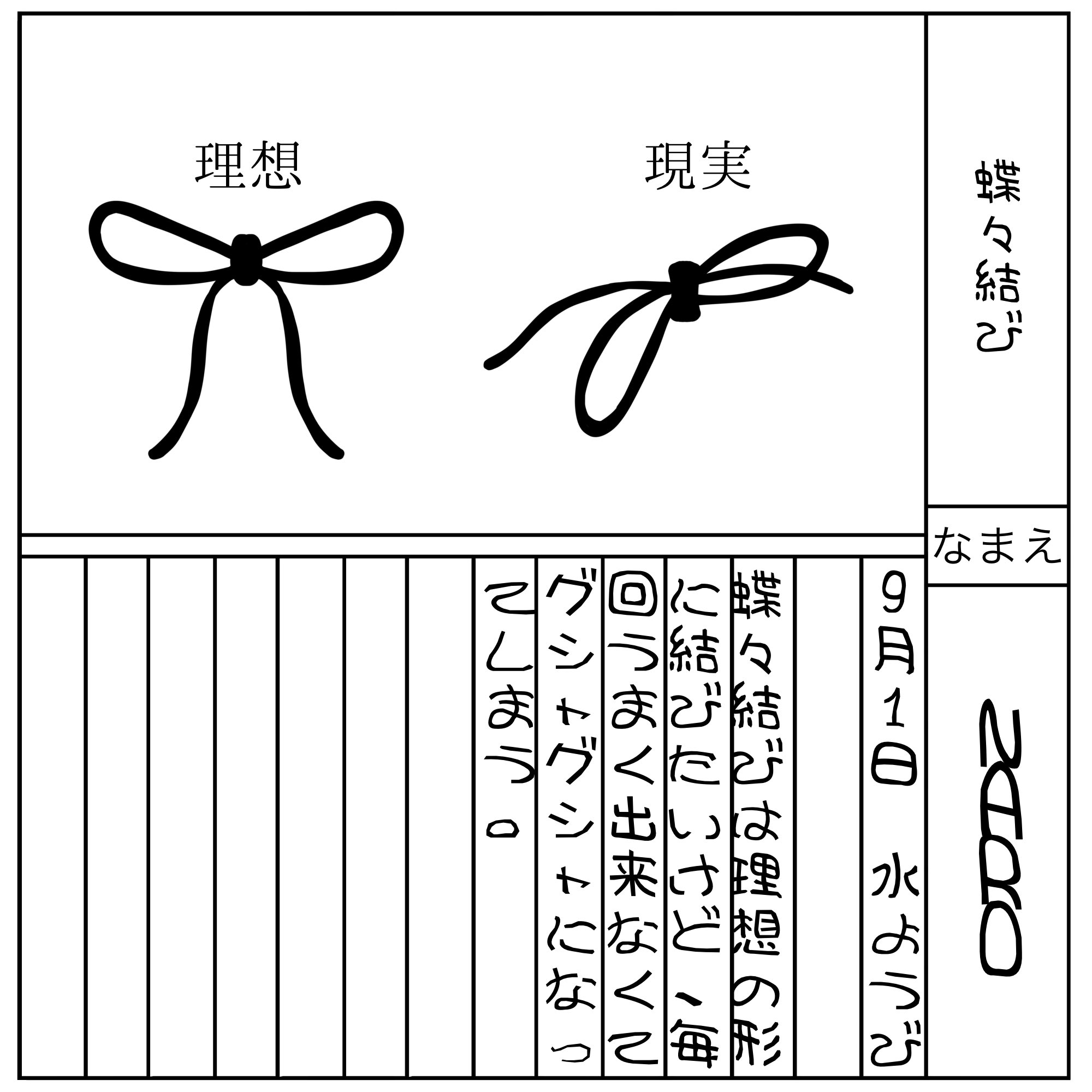 N A R O 蝶々結び 親しい イラスト デザイン Graphic 依頼募集中 勘違い 勘違いイラスト 蝶々結び リボン結び リボン 蝶々 T Co F6rs8gihb9 Twitter