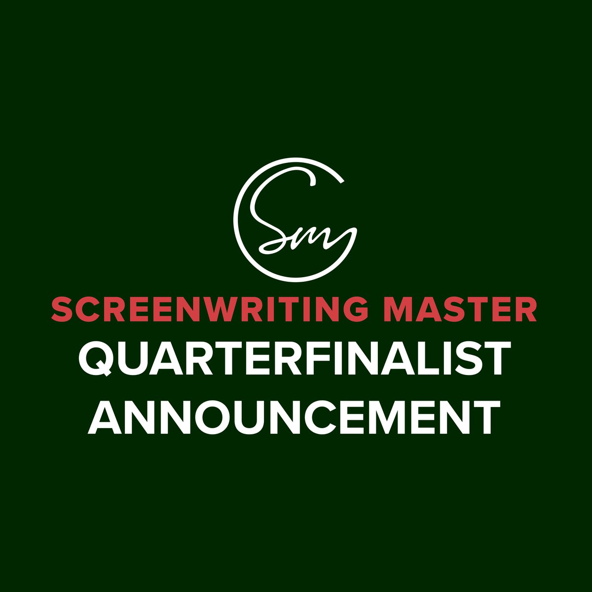 screenwritingm's tweet image. It's that magical time of year. Check out our official Quarterfinalists. #smc2021 #quarterfinalists
filmfreeway.com/ScreenwritingM…