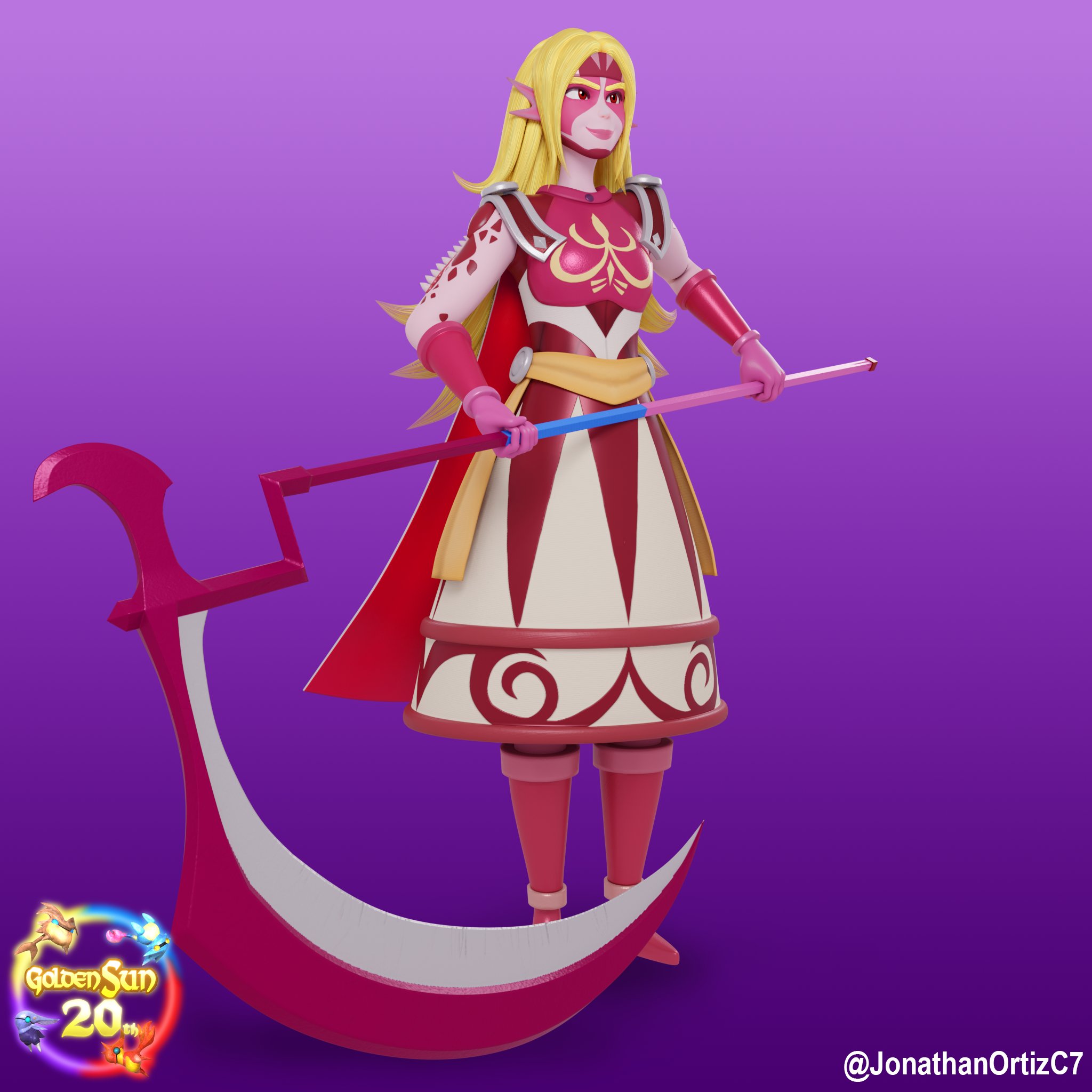 Golden Sun - Menardi - 3D model by JonathanOC7 (@JonathanOC) [2273ac5]