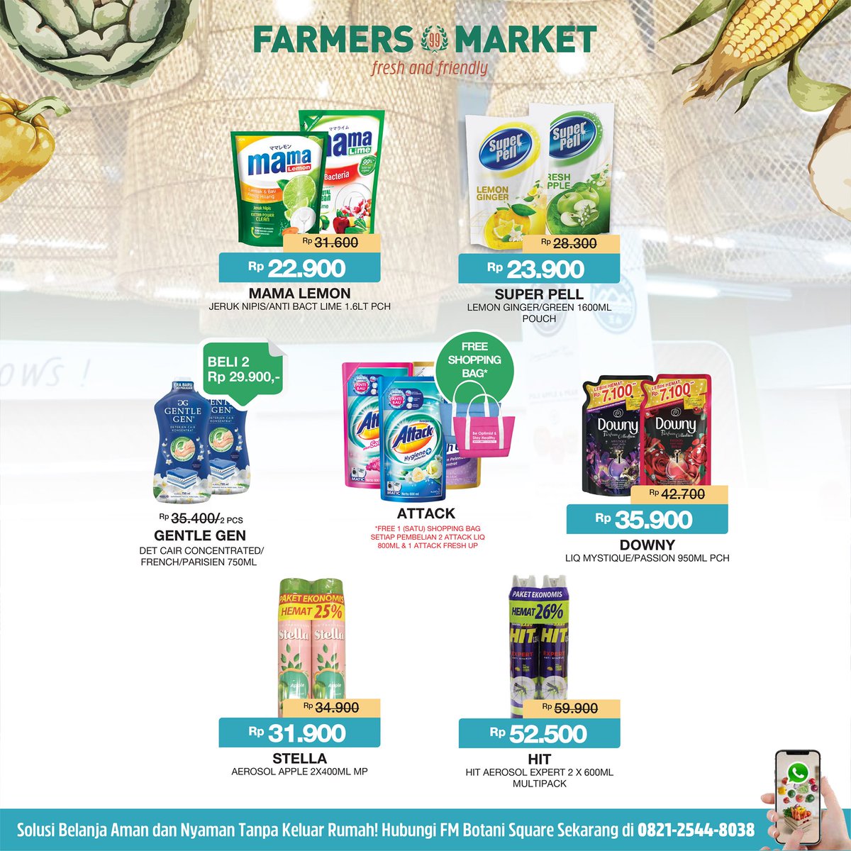 FarmersMarket99's tweet photo. Sampai bertemu yah Farmers Friend!
#FarmersFamily #FarmersFamilyIndo #SuperMarket #Indonesia #PromoSejahtera #BotaniSquare https://t.co/I8xn9oj3b2